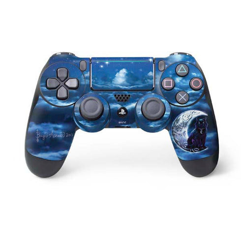 Celtic Black Cat by Brigid Ashwood PlayStation PS4 Skins